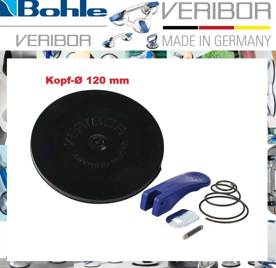 VERIBOR Ersatz Gummischeibe 614.021 Ø 120mm für Saugheber mit 2-und 3-Kopf