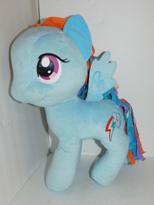 large rainbow dash plush