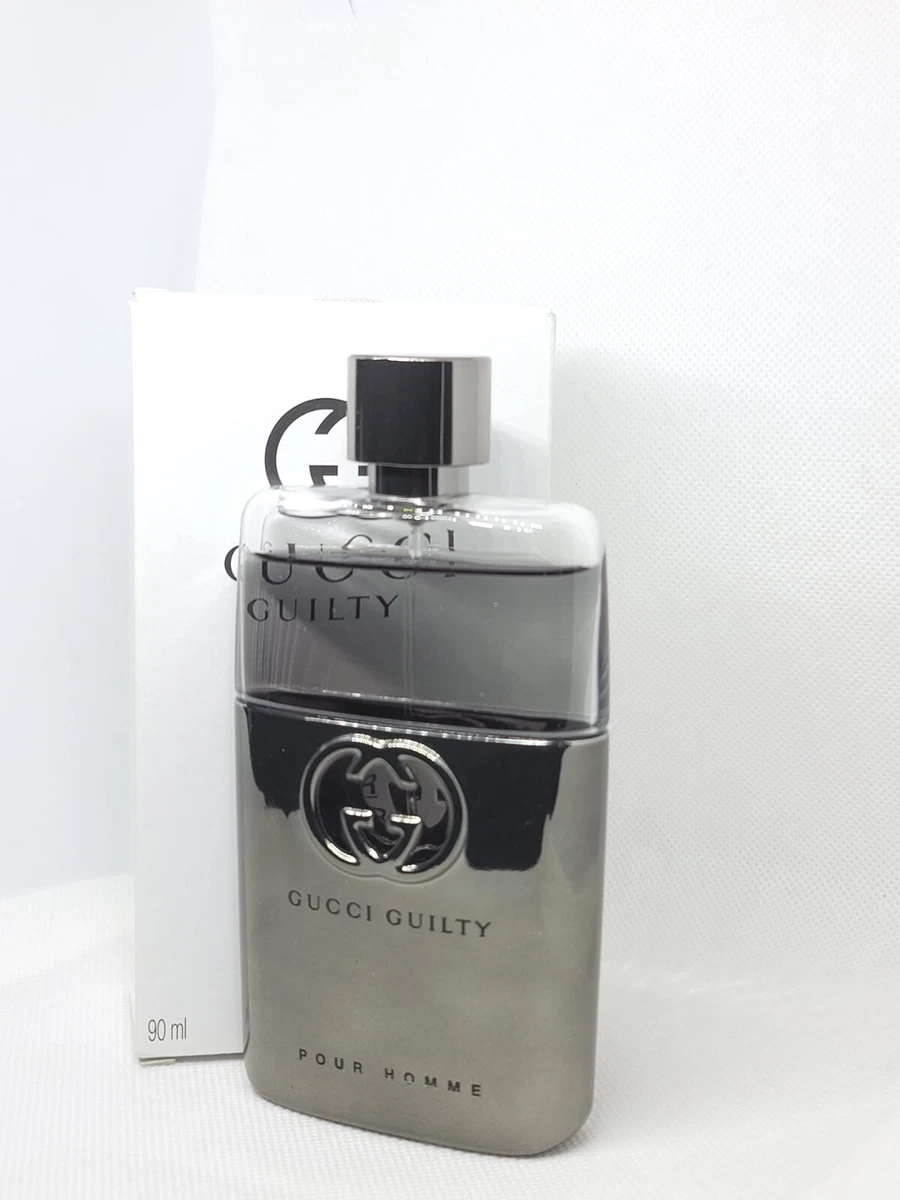 GUCCI POUR HOMME (for men) EDT 90 ml/ 3.0 oz (NEW IN WHITE |