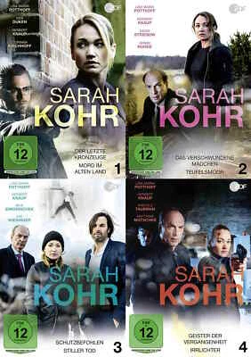 Sarah Kohr - Vol. 1+2+3+4 / Episoden 1-8 # 4-DVD-SET-NEU
