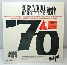 Rock'n'roll Greatest Years '70 / Japan 1989 Laserdisc NTSC VAL-3115 w/Obi
