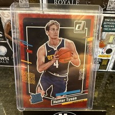 2023-24 Panini Donruss - Rated Rookie Holo Red Laser #201 Hunter Tyson (RC)