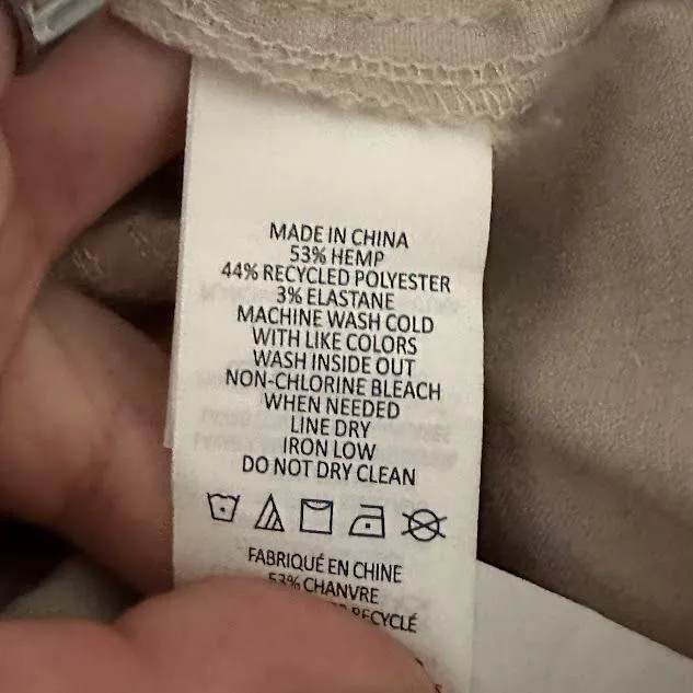 prana mantra light hemp blend jogger drawstring pull on pants