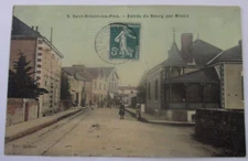 CPA LOIRE ATLANTIQUE 44 SAINT BREVIN LES PINS ENTREE DU BOURG PAR MINDIN