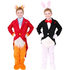 CHILDS FAIRYTALE FOX OR RABBIT ANIMAL BOOK CHARACTER DAY FANCY DRESS COSTUME