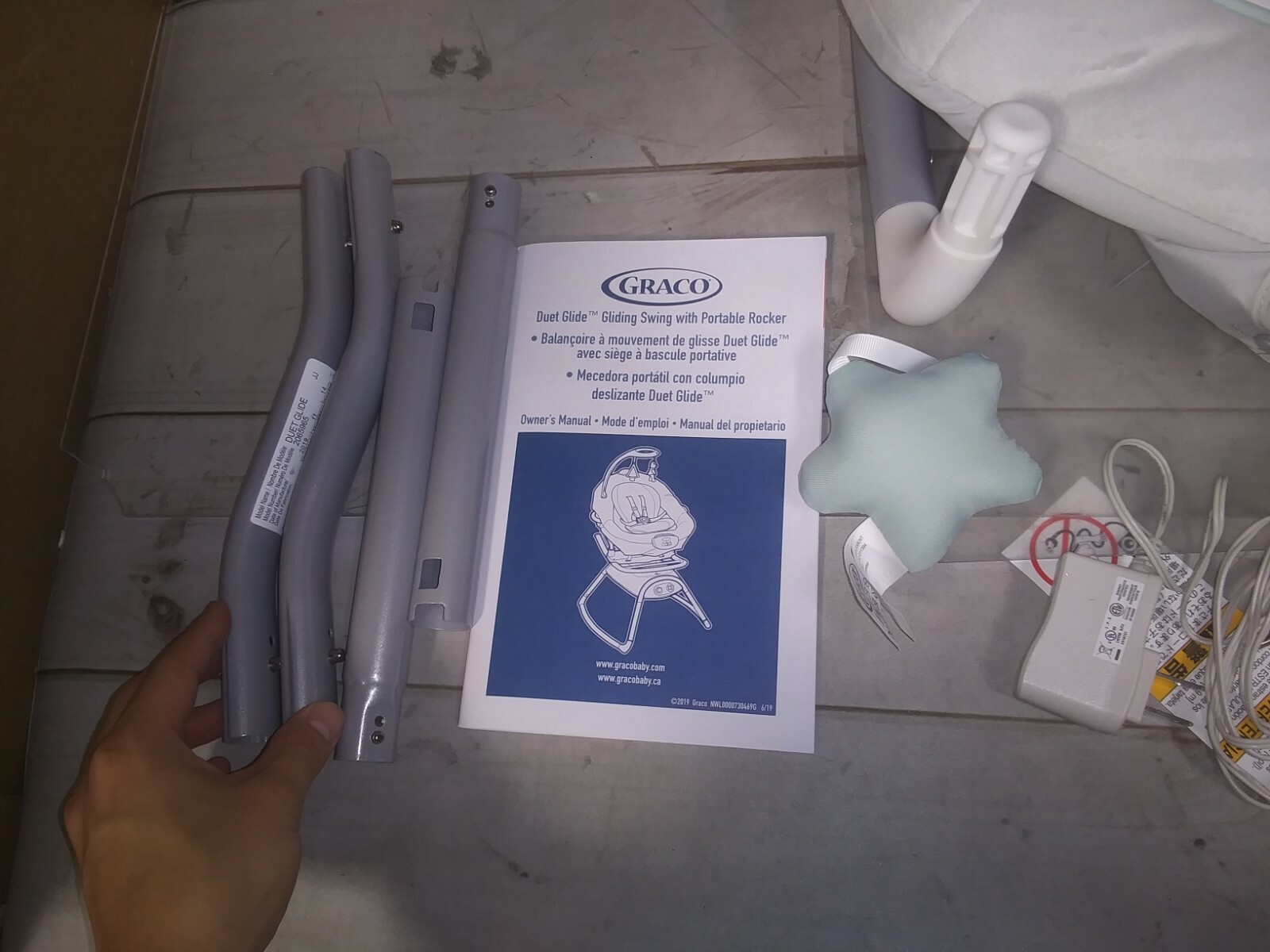 graco duet glide swing with portable rocker