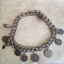 Ancien collier berb re avec piece money marocain anciennes , vintage collier