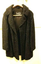Vintage Persian Lamb Fur Coat by Hans Plattner in San Francisco