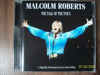 Malcolm Roberts   The Talk Of The Town CD A Digitally Remastered Live Recording