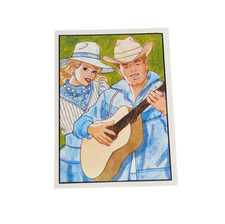 VINTAGE 1989 MATTEL FIGURINE PANINI BARBIE ALBUM STICKER NOS NEW OLD STOCK  100