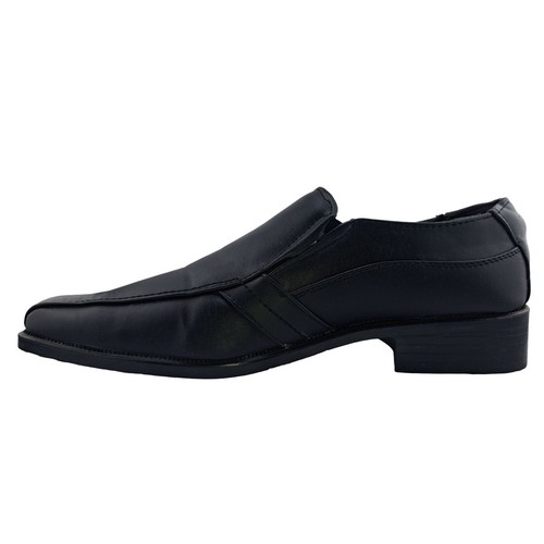 Tim Evans England Black Leather Slip on Dress Shoes Size 9 - Picture 6 of 9