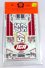Slixx #9957B/1424 1:24 Model Decals #57 IGA Jason Keller
