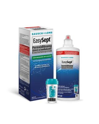 Bausch+Lomb EasySept Pflegemittel f. weiche Kontaktlinsen 1x360 ml Peroxidlösung