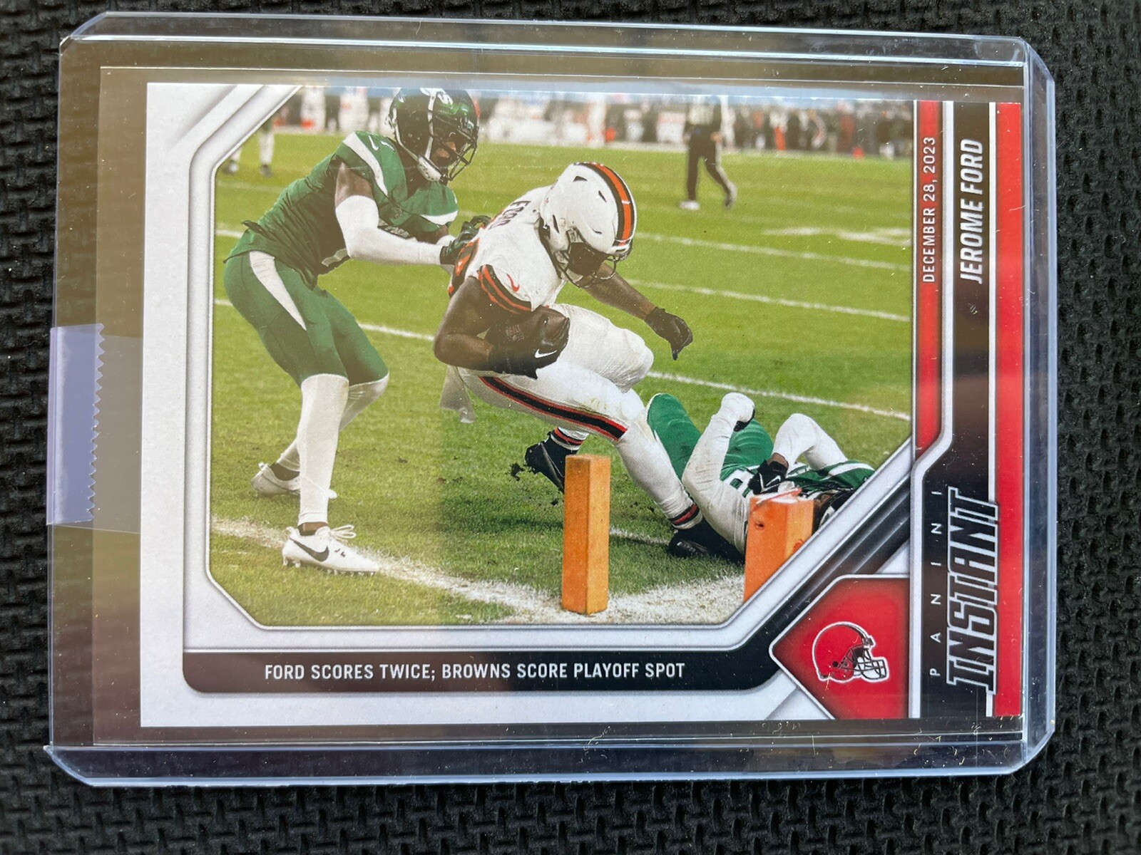 2023 NFL Panini Instant JEROME FORD 2 TDs CLEVELAND BROWNS Playoffs Only 72 Made