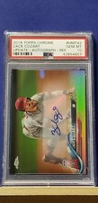Zack Cozart - 2018 Topps Chrome Update Autograph Refractor PSA 10  