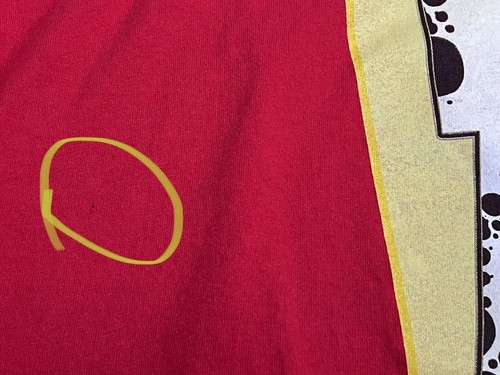 Graphitti Designs SHAZAM Black Adam Logo DC COMICS Red T Shirt - Extra Large XL - Picture 7 of 8
