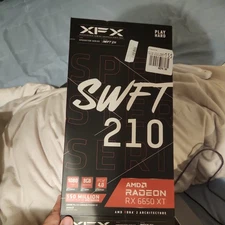 XFX Speedster SWFT 210 AMD Radeon RX 6650 XT CORE Gaming 8GB GDDR6 Graphics Card