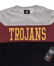 47 Brand USC Trojans Crewneck Sweatshirt Mens Small New 65 MSRP