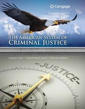 The American System of Criminal - Hardcover, by Cole George; Smith - Very Good