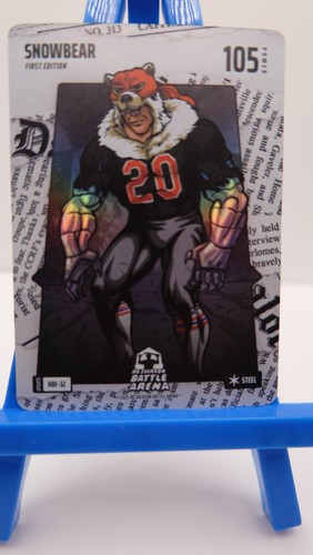 Bo Jackson Battle Arena Update #HBF-32 Snowbear Pete Alonso Steel Headlines Foil