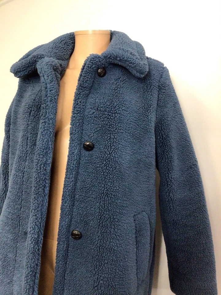 Gap Fleece Jacket Teddy Bear Coat Womens XS - Image 2 of 4
