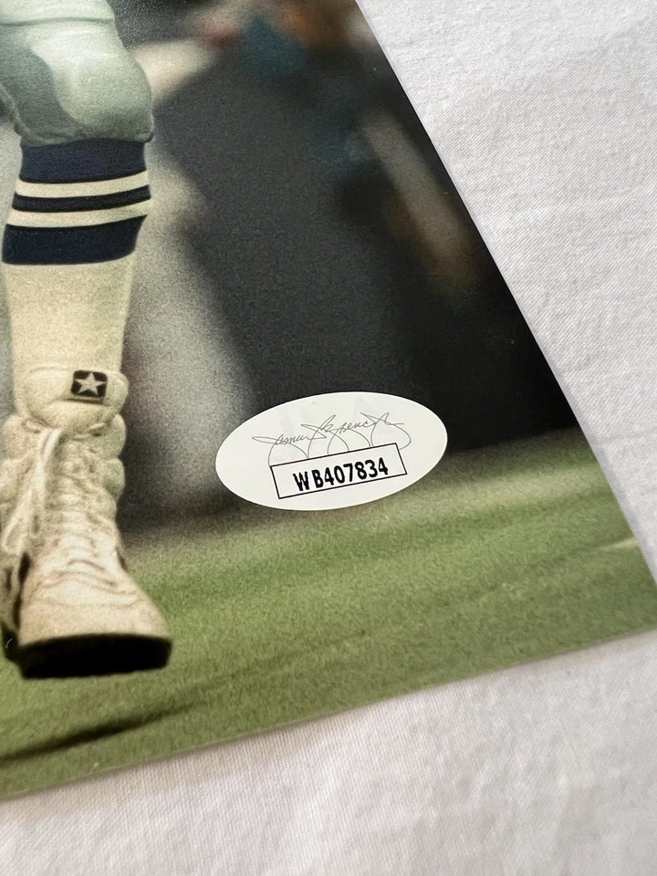 Foto autografiada firmada por Bernie Kosar Dallas Cowboys 10x8 certificado de autenticidad JSA Foto 2 de 4