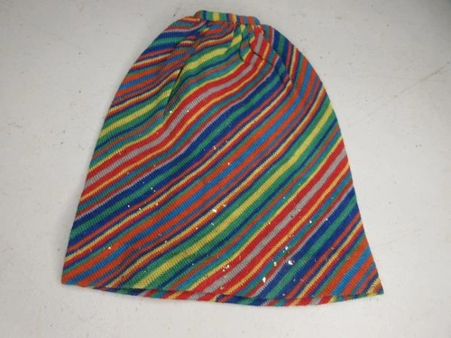 VINTAGE BARBIE KNIT PAK STRIPED SKIRT