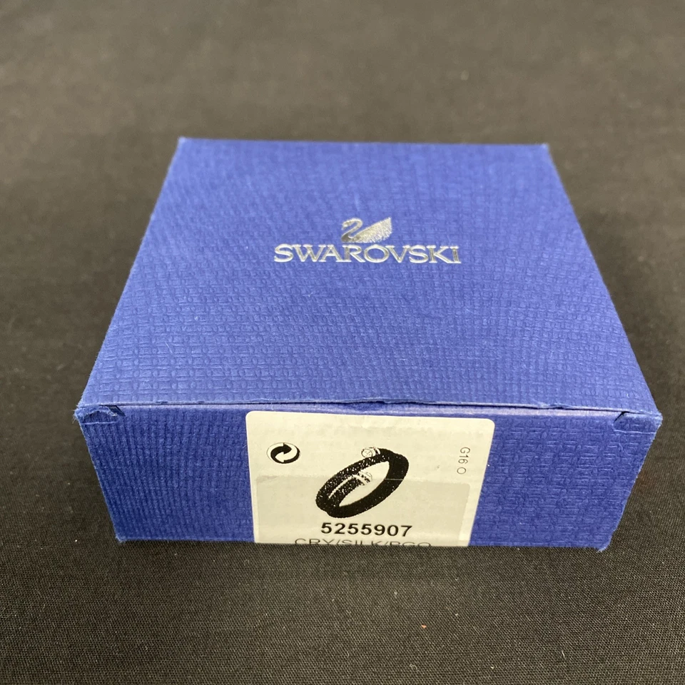 Brazalete doble Swarovski Crystaldust, mediano, 5255907 con caja y certificado de autenticidad Foto 2 de 4