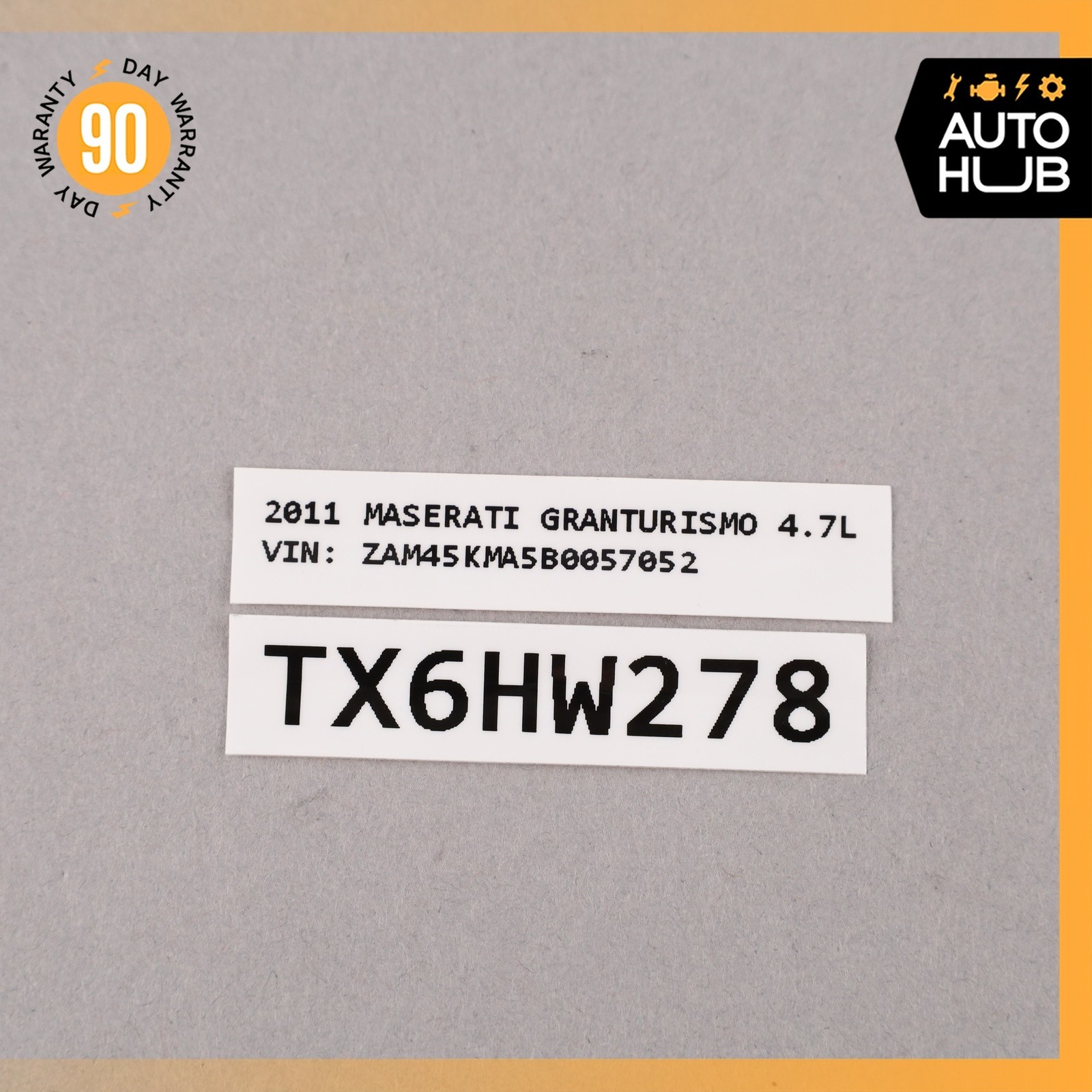 Maserati GranTurismo M145 Rear Right Side Quarter Window Regulator Motor OEM 58k