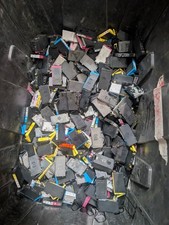 Lote Mixto de 400 Cartuchos de Tinta Vacíos Virgen y No Virgen para Grapas Recompensas