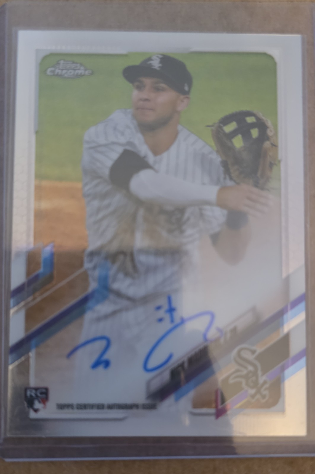 2021 Topps Chrome - Rookie Autographs Nick Madrigal #RA-NM (AU, RC)