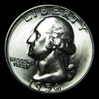 1956-D Silver Washington Quarter Dollar ---- Gem BU+ Stunning Coin ---- #PP725