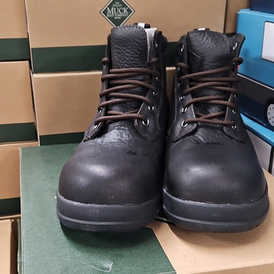 #ad Muck Boot Company Chore Farm Leather Work Boots Size 7 CLLC 900 $65.93