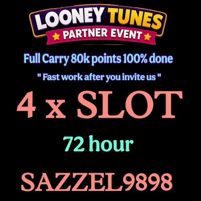 4x Slot ( 72 Stunden ) - Looney Tunes Partners | Monopoli_Go Partner 