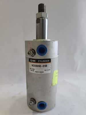 #ad SMC NCDGBA50 0100 AIR CYLINDER MAX PRESS 145 PSI 50MM BORE 1quot; STROKE 1 4quot; NPT $36.00
