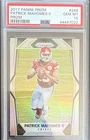 Panini 2017 Prizm Patrick Mahomes II Rookie #269 Silver Prizm PSA 10