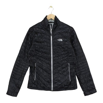 North Face Thermoball Steppjacke Damen Größe M schwarz leicht durchgehender Reißverschluss