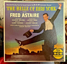 Fred Astaire  The Belle of New York  4 45rpm Vinyl Box Set 1952 MGM