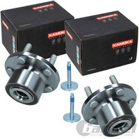 2X Kamoka RADLAGER-SATZ Vorne Passend FÜR Ford Galaxy S-MAX Land Rover