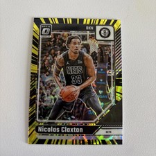 2024-25 Donruss Optic Nicolas Claxton Electricity International #12/75 Nets