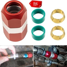 800-640 5/8'' Aluminum Line Splice Repair Kit Works for A/C, coolant Etc