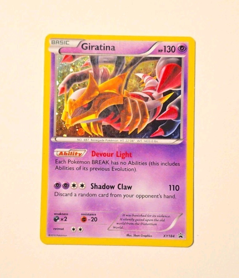 Pokemon Giratina XY184 XY Holo Rare Promo HP