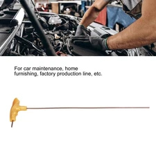 T Handle Wrench 3mm Hex Screwdriver Tee Wrench 400mm Long Arm S2 Alloy SteelTool