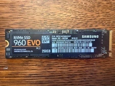 Samsung 960 NvMe m.2 - 250GB