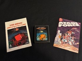 Atari 2600 Woodgrain Promo Console 10 Games Star Raiders Robot Tank