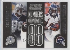 2014 Score Numbers Game Dez Bryant Demaryius Thomas #NG37 0t2