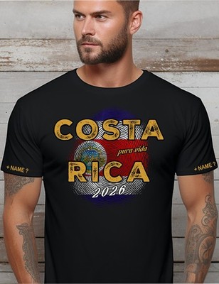 Costa Rica T Shirt Urlaub Pura Vida Ausflüge Sehenswürdigkeiten Hotel Reisen 39
