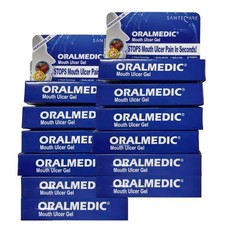 1-12 Pcs Oralmedic Mouth Ulcer Gel 1 Treatment Fast Pain Relief Made in USA