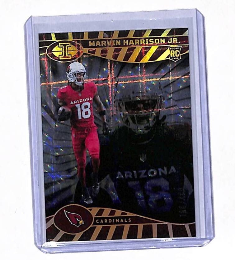 2024 Panini Illusions #3 Marvin Harrison Jr 166/499 Trophy Rookie Card Cardinals