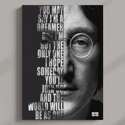 John Lennon Imagine Beatles MULTI-PRINT or Three FRAMED Options EXCLUSIVE NEW